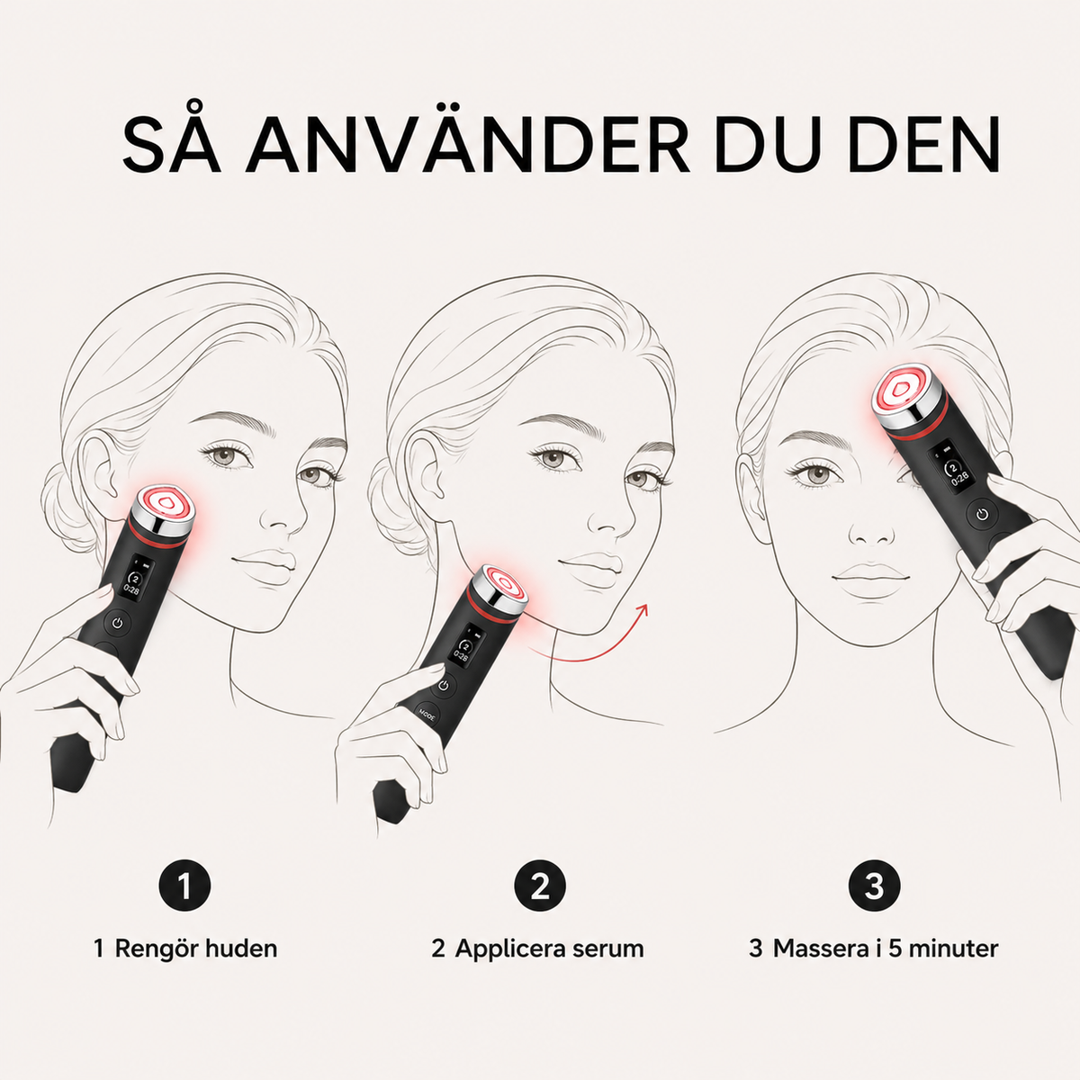 Så använder du Essence Lift Pro i tre steg