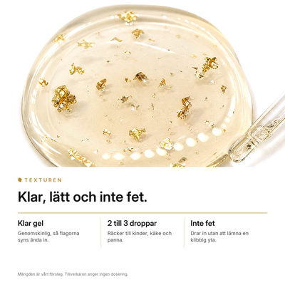 24K Guldserum, vad du kan förvänta dig