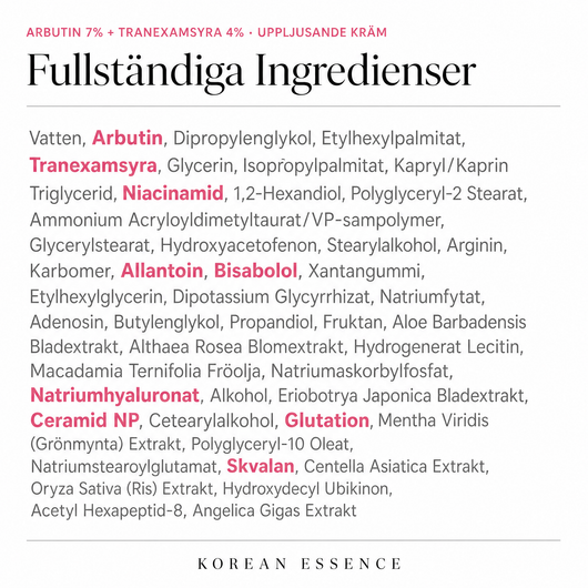 Arbutin 7% Brightening Cream
