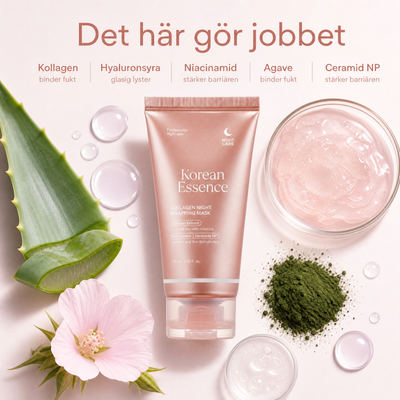 Glow & Lift Kit, Glass Skin Övernattsmask