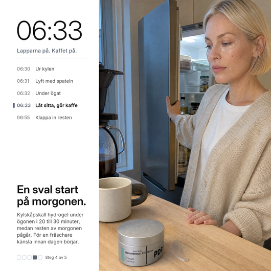 PDRN Hydrogel Ögonlappar, livsstil