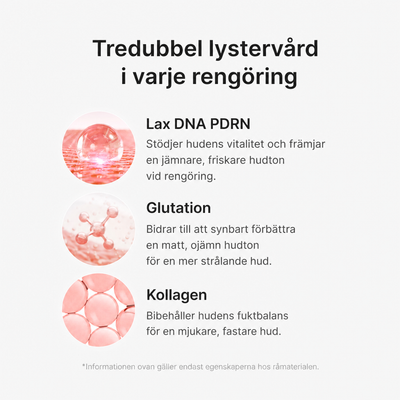 Porer & Glow Kit, PDRN Rengöringsskum