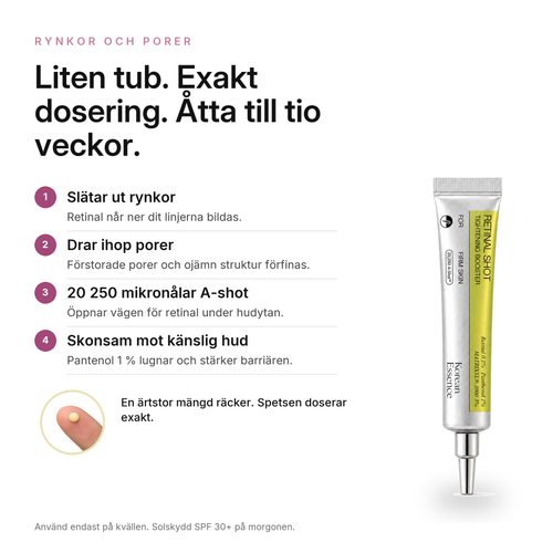 Retinal 0,1 % Uppstramande Serum