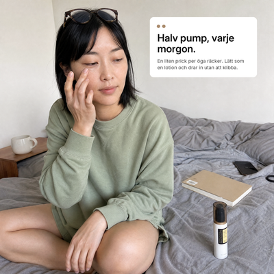 Snail Mucin Peptid Ögonkräm, livsstil