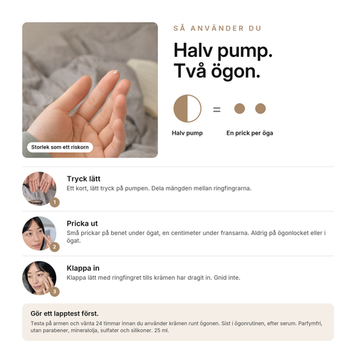 Snail Mucin Peptid Ögonkräm