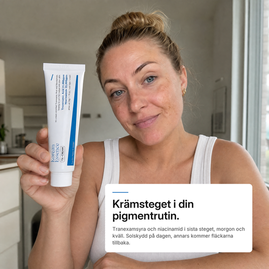 TXA Pigmentkräm, livsstil